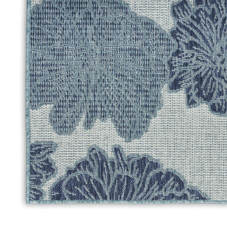 Nourison Garden Oasis GOA04 Blue Area Rug 