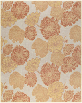 Nourison Garden Oasis GOA04 Coral Area Rug 
