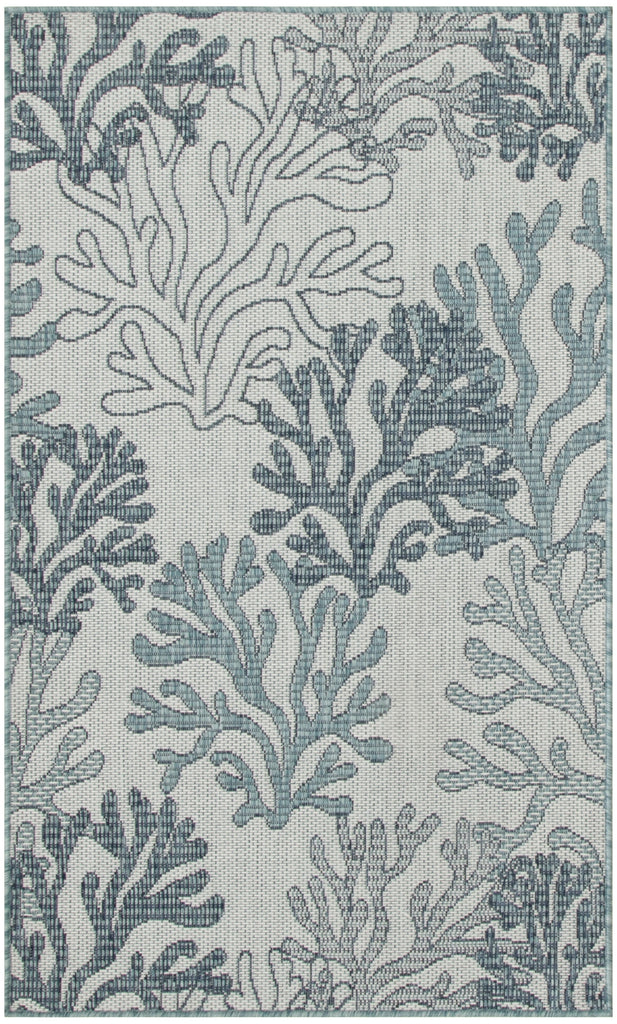 Nourison Garden Oasis GOA05 Blue Area Rug main image