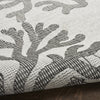 Nourison Garden Oasis GOA05 Grey Area Rug Corner Image