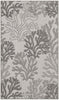 Nourison Garden Oasis GOA05 Grey Area Rug main image