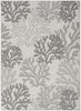 Nourison Garden Oasis GOA05 Grey Area Rug Main Image