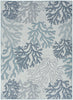 Nourison Garden Oasis GOA05 Blue Area Rug 