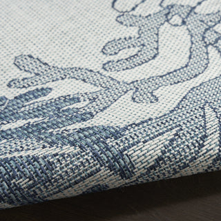 Nourison Garden Oasis GOA05 Blue Area Rug 