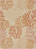 Nourison Garden Oasis GOA05 Coral Area Rug 