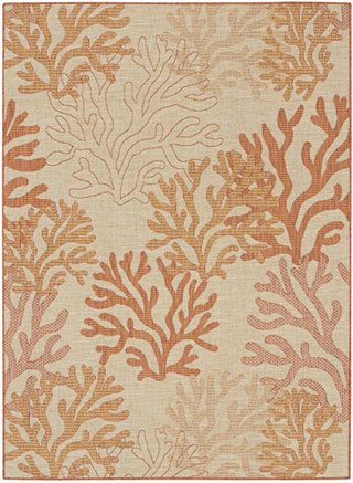 Nourison Garden Oasis GOA05 Coral Area Rug 