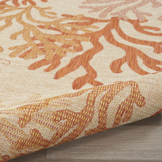 Nourison Garden Oasis GOA05 Coral Area Rug 