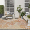 Nourison Garden Oasis GOA05 Coral Area Rug 