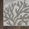 Nourison Garden Oasis GOA05 Grey Area Rug 