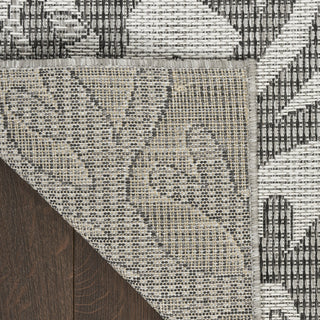 Nourison Garden Oasis GOA05 Grey Area Rug 