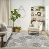 Nourison Garden Oasis GOA05 Grey Area Rug 