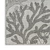 Nourison Garden Oasis GOA05 Grey Area Rug 