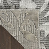 Nourison Garden Oasis GOA05 Grey Area Rug 