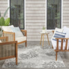 Nourison Garden Oasis GOA05 Grey Area Rug 