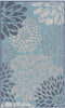 Nourison Garden Oasis GOA06 Navy Area Rug 