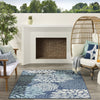 Nourison Garden Oasis GOA06 Navy Area Rug 