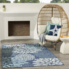 Nourison Garden Oasis GOA06 Navy Area Rug 