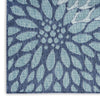 Nourison Garden Oasis GOA06 Navy Area Rug 