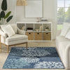Nourison Garden Oasis GOA06 Navy Area Rug 