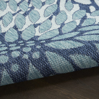 Nourison Garden Oasis GOA06 Navy Area Rug 