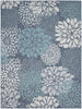 Nourison Garden Oasis GOA06 Navy Area Rug 