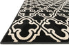 Loloi Goodwin GW-01 Black Area Rug Corner Shot