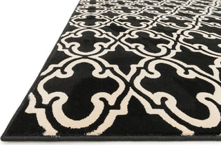 Loloi Goodwin GW-01 Black Area Rug Corner Shot