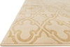 Loloi Goodwin GW-01 Ivory / Beige Area Rug Corner Shot Feature