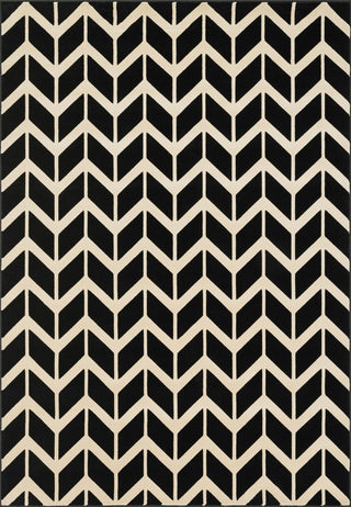 Loloi Goodwin GW-03 Black / Ivory Area Rug main image