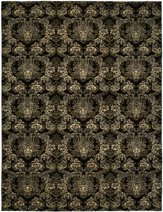 Kalaty Gramercy GR-680 Midnight Black Area Rug Main Image