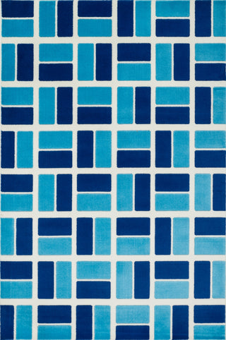 Loloi Gracie HGE04 Ivory / Blue Area Rug main image