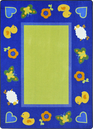 Joy Carpets Kid Essentials Nature's First Signs Multi Area Rug