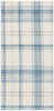 Nourison Grafix GRF03 Ivory Blue Area Rug main image
