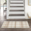 Nourison Grafix GRF03 Ivory Beige Area Rug Corner Image