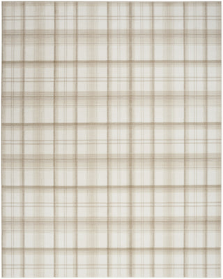 Nourison Grafix GRF03 Ivory Beige Area Rug Main Image