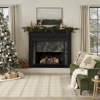 Nourison Grafix GRF03 Ivory Beige Area Rug Room Image Feature