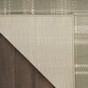 Nourison Grafix GRF03 Olive Area Rug Backing
