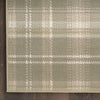 Nourison Grafix GRF03 Olive Area Rug Corner