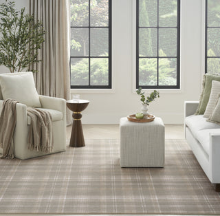 Nourison Grafix GRF03 Olive Area Rug Room Image Feature