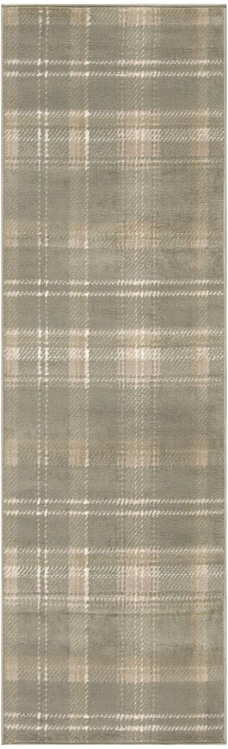 Nourison Grafix GRF03 Olive Area Rug Runner