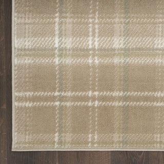 Nourison Grafix GRF03 Taupe Area Rug Detail Image
