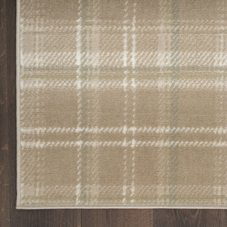 Nourison Grafix GRF03 Taupe Area Rug Detail Image