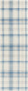 Nourison Grafix GRF03 Ivory Blue Area Rug Main Image
