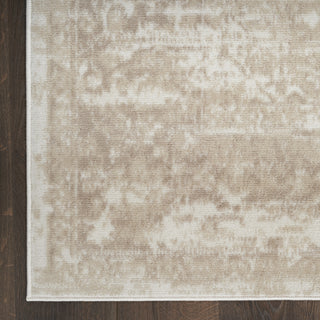 Nourison Grafix GRF14 Ivory Beige Area Rug Detail Image