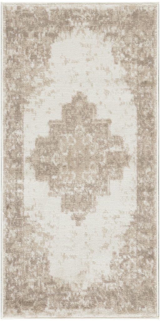 Nourison Grafix GRF14 Ivory Beige Area Rug main image