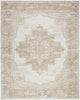 Nourison Grafix GRF14 Ivory Beige Area Rug Main Image