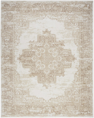 Nourison Grafix GRF14 Ivory Beige Area Rug Main Image