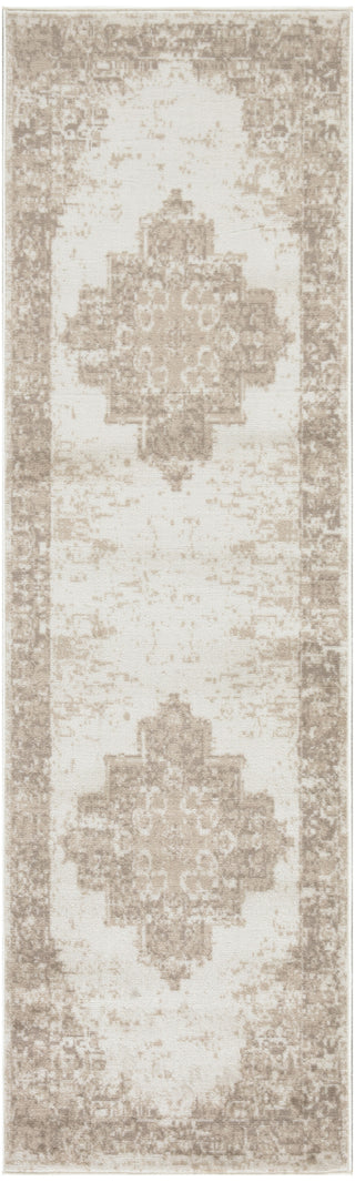Nourison Grafix GRF14 Ivory Beige Area Rug Main Image