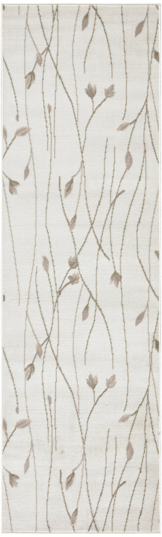 Nourison Grafix GRF15 Ivory Beige Area Rug Main Image