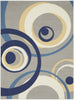 Nourison Grafix GRF21 Grey Area Rug Main Image